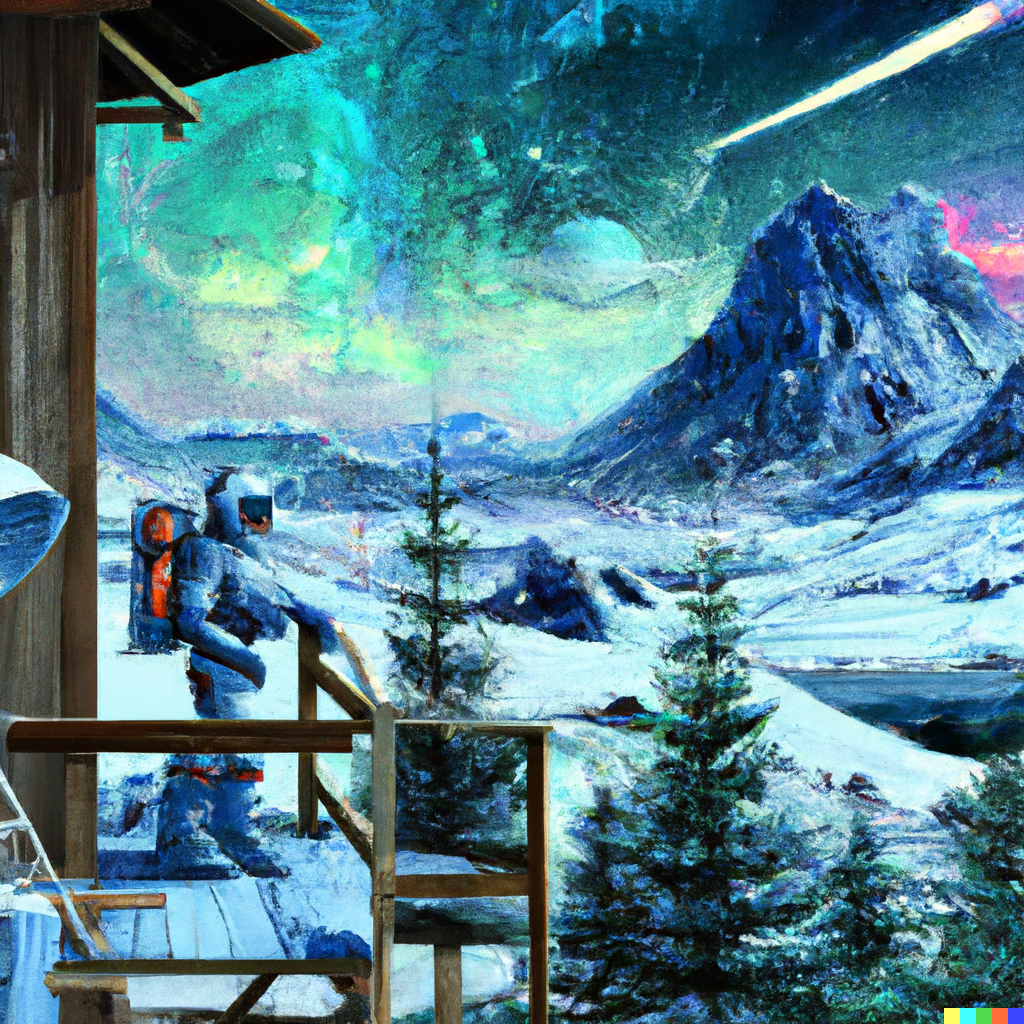 https://cloud-o6axjgb7g-hack-club-bot.vercel.app/0dall__e_2022-10-07_15.59.49_-_a_detailed_oil_painting_of_a_wooden_exploration_cabin_over_a_mountain__where_a_modern_astronaut_is_watching_with_a_big_telescope_the_background_that_i.png